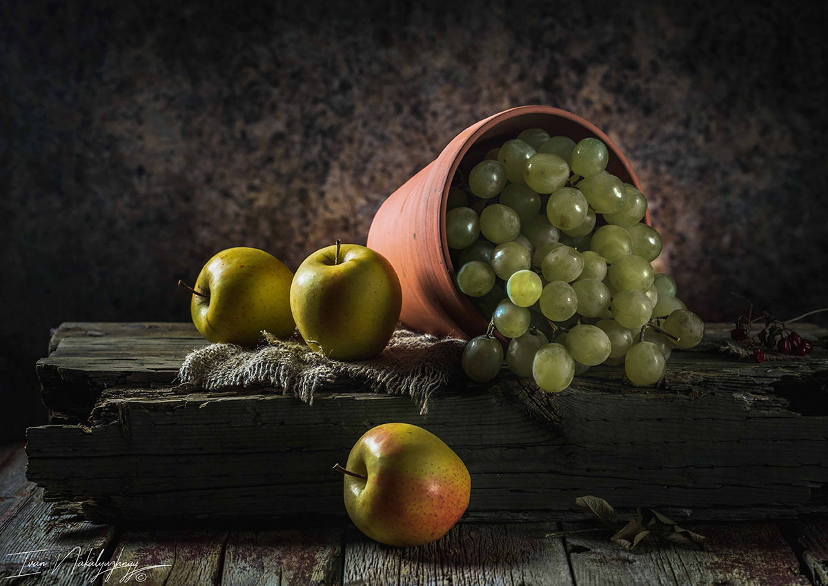 Still Life with Grapes